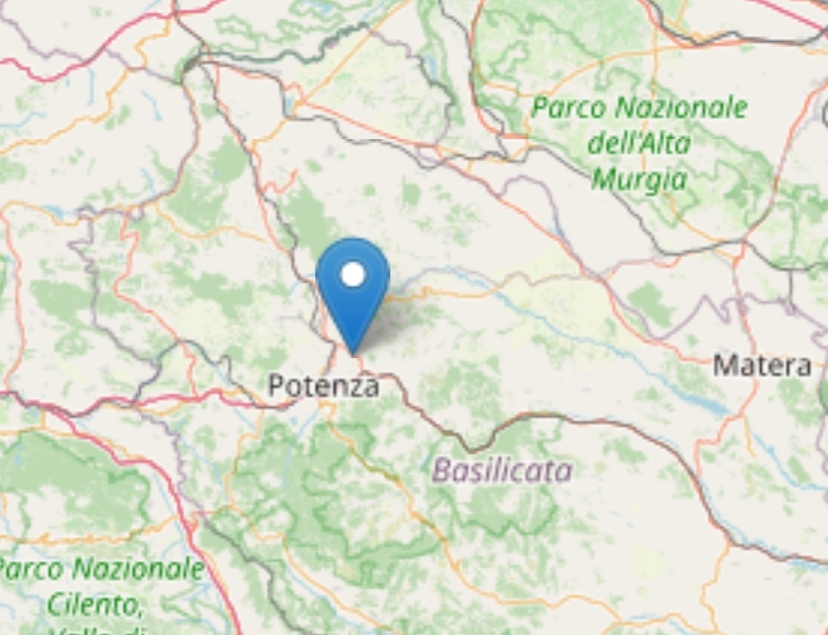 Terremoto di magnitudo 4,2 in Basilicata Scossa alle 9,01