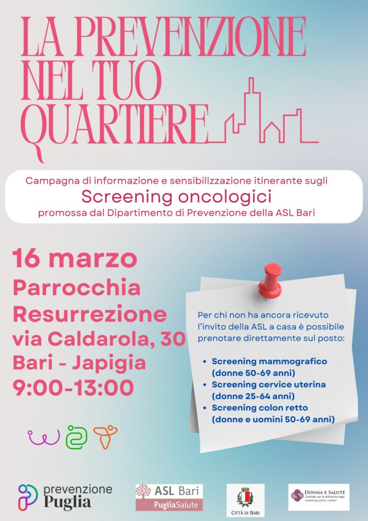 screening di quartiere